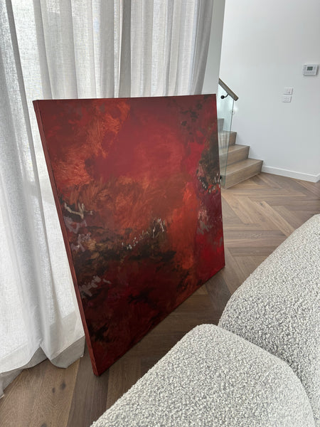 ‘CRIMSON RED’ PRINT