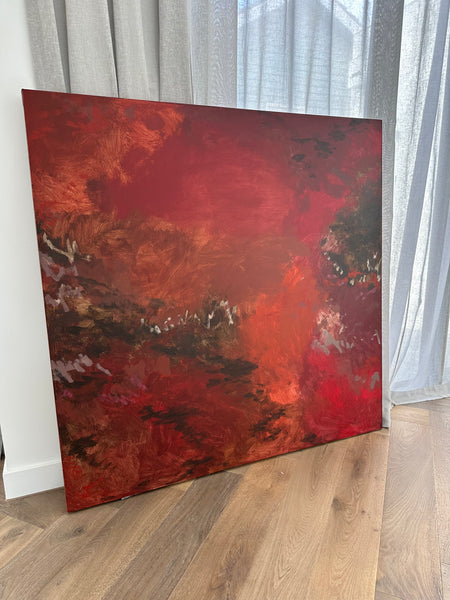 ‘CRIMSON RED’ PRINT