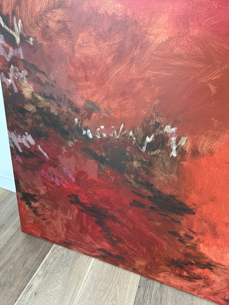 ‘CRIMSON RED’ PRINT