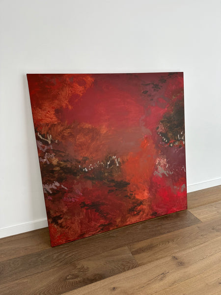 ‘CRIMSON RED’ PRINT