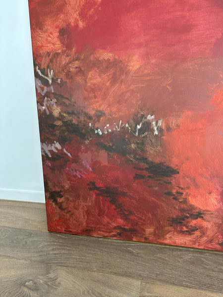 ‘CRIMSON RED’ PRINT